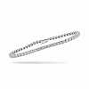 Теннисный браслет с бриллиантами 4,26 ct, белое золото 750 пробы B750-Z